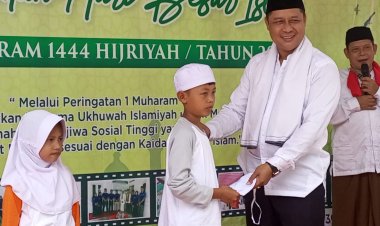 88 Anak Yatim Dapat Santunan Di Acara Peringatan Hari Besar Islam 1444 H Di Desa Mekar Jaya