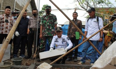 Program Gerakan Bersama Rakyat Atasi Kawasan Padat Kumuh Miskin (Gebrak Pakumis) 55 Rumah Di Kecamatan Kosambi