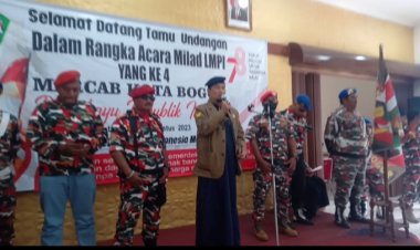Ketua Mada Jabar, H.Imam Anas L.C mengatakan ” semoga LMPI kota bogor semakin maju, kompak, tetap solid,satu komando