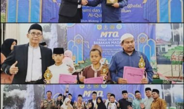 Desa Bojong koneng Juara Umum MTQ Tingkat Kecamatan Babakan Madang