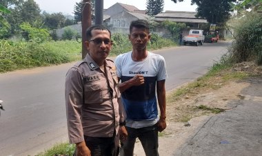 Giat Dialogis Bhabinkamtibmas Bersama Linmas Dan Warga Binaan Di Wilayah Hukum Polsek Rancabungur