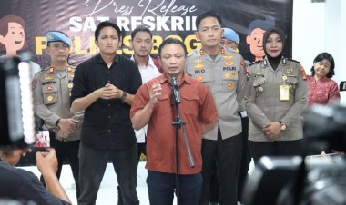 Polres Bogor Gelar Kasus Perkara Tertembaknya Anggota Densus di Cikeas Bogor, Orang Tua Korban Berikan Apresiasi Kinerja Kapolres Bogor Dan Polres Bogor Cepat Dalam Menangani Perkara Anaknya