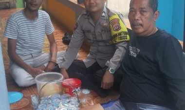 Bhabinkamtibmas Wilayah Hukum Polsek Tamansari Mapping Wilayah Kamtibmas dan Pencegahan TPPO Untuk Warga Binaannya