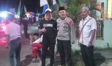 Bhabinkamtibmas Desa Parakan Muncang Polsek Nanggung Polres Bogor Lakukan Patroli Malam Sekaligus Dialogis Kamtibmas Kepada Warga Binaan