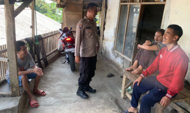 Wujudkan Kemitraan Sebagai Sinergi Bhabinkamtibmas Beraama Warga Binaan nya
