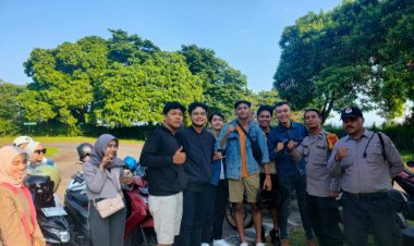 Bhabinkamtibmas Polsek Babakan Madang Polres Bogor Aiptu M.Sulaeman Sambang kepada warga sampaikan pesan kamtibmas