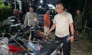 Gelar Patroli KRYD, Polsek Cibinong Polres Bogor Amankan Berbagai Jenis Sajam Yang di Duga Akan di Gunakan Untuk Aksi Tawuran