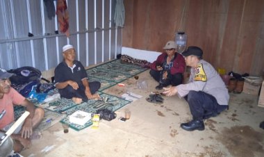 Sambangi Warga Binaan BHABINKAMTIBMAS Terus Lakukan Himbauan Kamtibmas dan Pencegahan Terkait TPPO