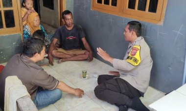 Jaga Keamanan dan Ketertiban Warga, Bhabinkamtibmas Polsek Sukaraja Polres Bogor Lakukan Sambang