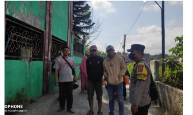 POLSEK CIAWI TINDAK LANJUTTI LAPORAN MASYARAKAT KE CALL CENTER 110 POLRES BOGOR TERKAIT ADANYA PERMINTAAN SEJUMLAH UANG KEPADA PENGENDARA YANG MELINTAS