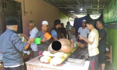 POLSEK TENJO GELAR OLAH TKP KASUS GANTUNG DIRI