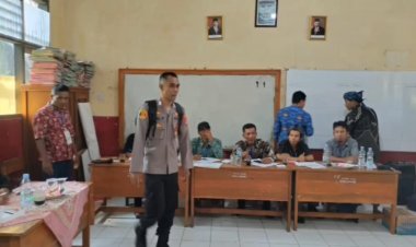 POLSEK CIAMPEA MENGAMANKAN JALANNYA PEMILIHAN KETUA RW DI WILAYAHNYA