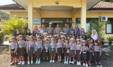 Giat Polisi Sahabat Anak Polsek Babakan Madang
