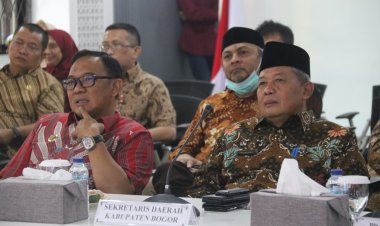 Iwan Setiawan Mengikuti Arahan Presiden Jokowi Pada Rakornas Pengawasan Intern 2023