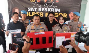 Ungkap Para Pelaku Tindak Pidana Perdagangan Orang, Polres Bogor Selamatkan 8 Orang Korban Yang Hendak di Bawa Ke Malaysia