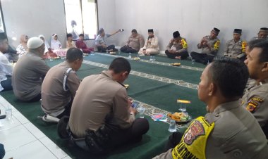 Pengajian Rutin mingguan di Mushola Polsek Babakan Madang