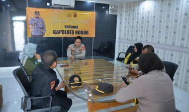 CURHAT PERKARA MASYARAKAT MELALUI JUMAT CURHAT DI MAKO POLRES BOGOR MENINDAKLANJUTi