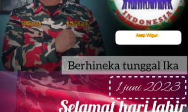 Ketua Laskar merah putih Indonesia ( LMPI ) Kota Bogor mengucapkan selamat