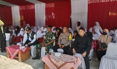 BHABINKAMTIBMAS DESA CIJAYANTI KECAMATAN .BABAKAN MADANG MENGHADIRI HUT DESA CIJAYANTI KE 96