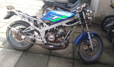 Polsek Gunung Sindur Polres Bogor Amankan Seorang Pelaku Curanmor Yang Gasak Motor di Sebuah Bengkel