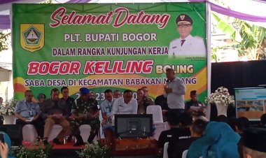 Plt Bupati kabupaten Bogor Pastikan Aspirasi Masyarakat jadi Prioritas