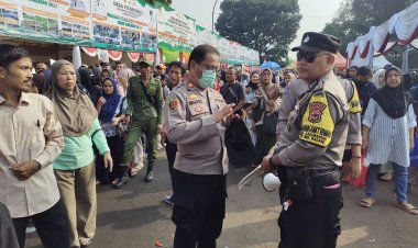 Pengamanan Kunjungan Kerja PIt. Bupati Bogor Dalam Rangka Boling (Bogor Keliling/Saba Desa) Tingkat Kabupaten Bogor Tahun 2023