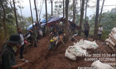 POLRES BOGOR TERUS MENEGAKKAN HUKUM TERKAIT TAMBANG GALIAN ILEGAL/LIAR