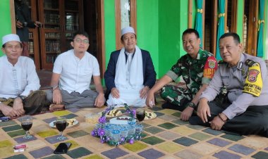 Sinergitas TNI Polri Bhabinkamtibmas Polsek Babakan Madang dan Babisa Giat Melaksanakan Sambang Ulama dan Warga Masyarakat