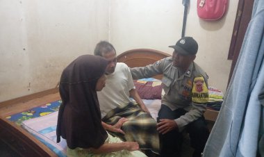 Bhabinkamtibmas Desa Citaringgul Aiptu Endang Saputra melaksanakan Giat Sambang Warga