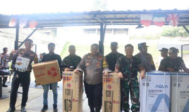 Perkuat Sinergitas TNI-Polri, Polres Bogor Gelar Latihan Menembak Bersama