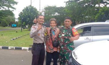 Bhabinkamtibmas Polsek Babakan Madang Polres Bogor Aiptu Empud Mahpudin Sinergitas TNI POLRI