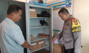 Polsek Cibinong Polres Bogor, Dalami Aksi Pencurian Yang Terjadi di Sebuah Sekolah Dasar