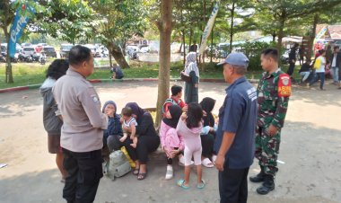 Beri Rasa Aman ,Polsek Parung Polres Bogor Gelar Patroli ke Tempat-Tempat Wisata