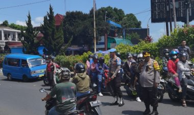 Urai Kepadatan Arus Lalin, Hingga Siang Ini Polres Bogor Berlakukan One Way Menuju Kawasan Puncak