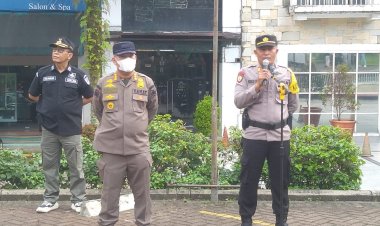 Apel Bersama Muspika Kecamatan Babakan Madang Dalam Rangka Apel Kesiapan Pengamanan Malam Lebaran Idul Fitri 1444 H