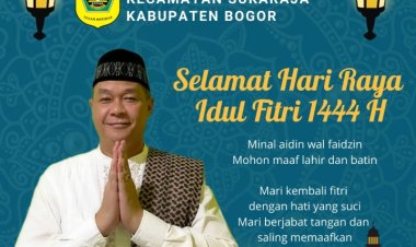 Kades Cikeas kecamatan Sukaraja kabupaten Bogor mengucap