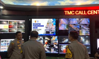 Tim Supervisi Mabes Polri dan Pamen Asistensi Polda Jabar Lakukan Pengecekan Pos Pam Operasi Ketupat di Wilayah Hukum Polres Bogor