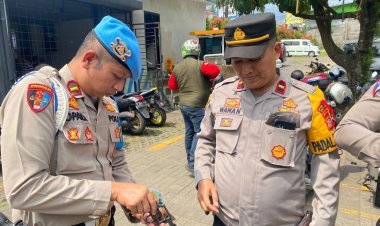 Dukung Kelancaran Pelaksanaan Operasi Ketupat Lodaya 2023 Berjalan Dengan Baik, Propam Polres Bogor Lakukan Penegakan Disiplin Anggota