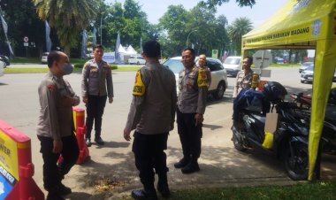 Pengecekan Pamen Asistensi Wil Hukum Res Bogor diPospam Babakan Madang