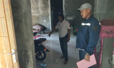 Polsek Leuwiliang Polres Bogor Dalami Aksi Curanmor Yang Terjadi di Rumah Warga Desa Sadeng Kecamatan Leuwiliang