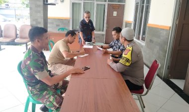 Bhabinkamtibmas Polsek Cibinong Polres Bogor Polda Jabar Sambang Kamtibmas Sampaikan Pesan Kamtibmas