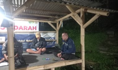 Bhabinkamtibmas Polsek Sukaraja Polres Bogor Gelar Sambang kamtibmas
