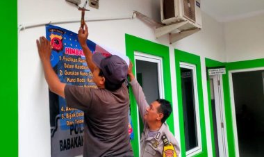 Bhabinkamtibmas Polsek Babakan Madang Polres Bogor Sambangi Warga Sampaikan Pesan Kamtibmas