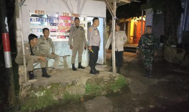 ANTISIPASI ADANYA KEGIATAN SAHUR ON THE ROAD (SOTR) DAN AKSI TAWURAN, POLSEK CIAWI LAKUKAN KRYD DI WILAYAH HUKUM POLSEK CIAWI