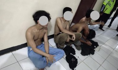 GELAR KRYD PATROLI SKALA BESAR,POLSEK PARUNG PANJANG BERHASIL AMANKAN REMAJA YANG AKAN AKSI TAWURAN