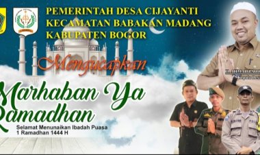 Pemdes desa cijayanti mengucapkan
