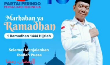 Pengurus DPD partai Perindo mengucapkan