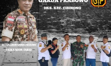 Ormas DKS Garda Prabowo Jalin Silaturahmi Dengan Forkopimcam kecamatan cibinong