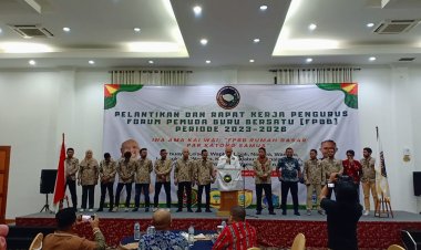 Pelantikan Ketua Umum dan Pengurus Dewan Pimpinan Pusat Forum Pemuda Buru Bersatu masa bakti 2023 – 2026