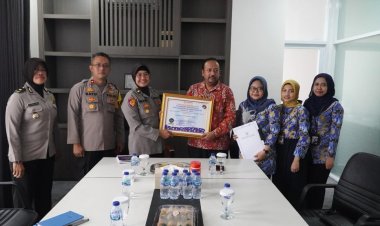 Raih Nilai Standar Pelayanan Publik Tertinggi, Polres Bogor Terima Penghargaan Dari Ombudsman RI